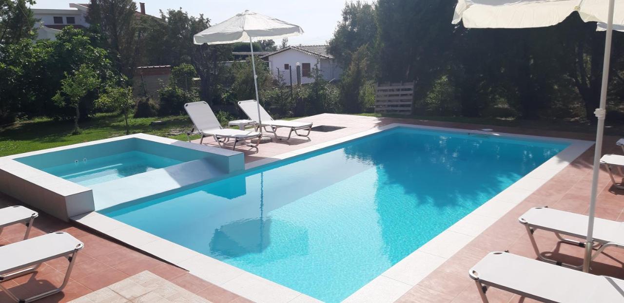 Maria Lemoni Swimming Pool Apartment เนอา สกีโอนี ภายนอก รูปภาพ
